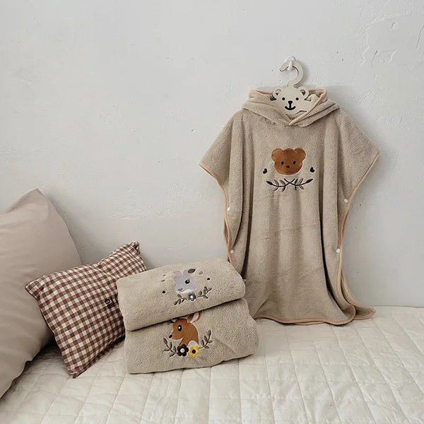 Peignoir bébé <br> Ourson